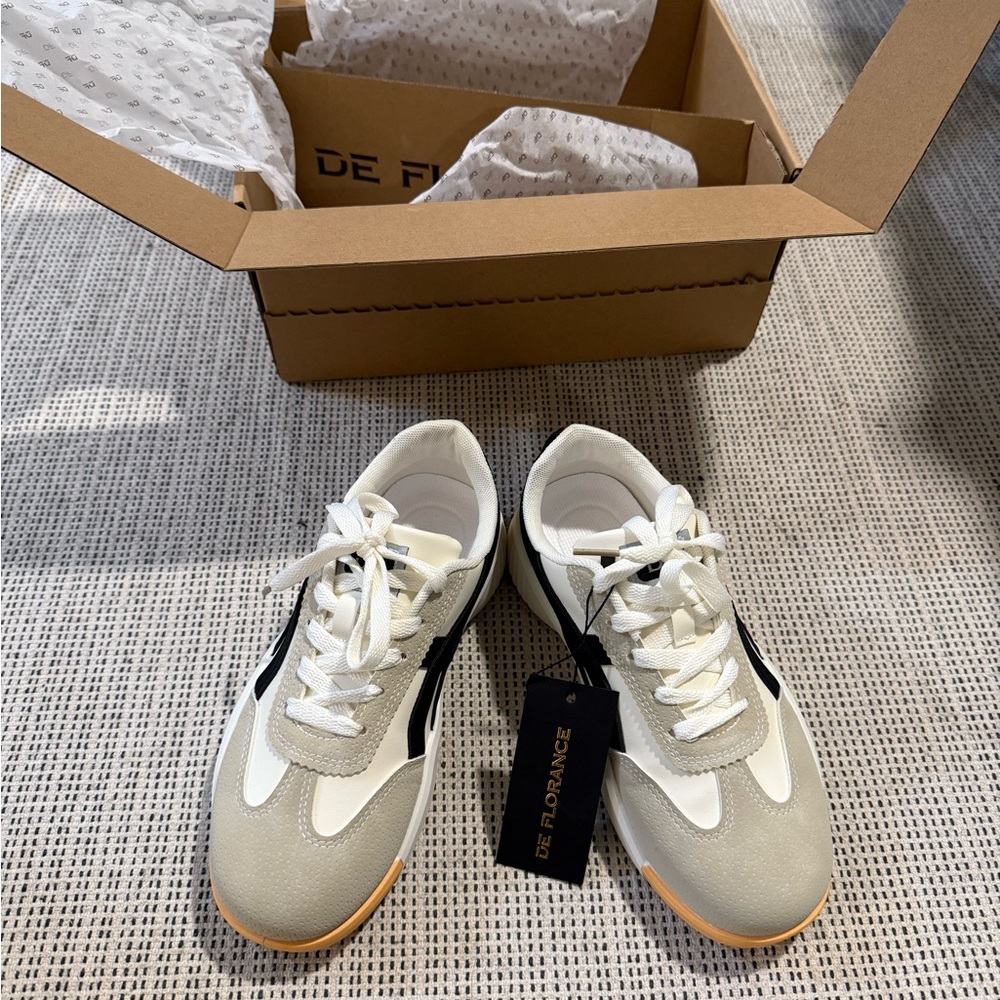 De Florance Two-Tone Sneakers